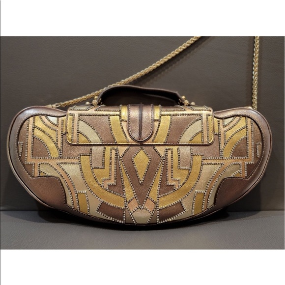 Fendi Vanity bag goat leather+Swarovski crystals - Picture 5 of 8